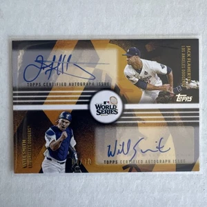 2025 Topps Serie 2 LA Dodgers Serie Mundial Campeones Doble Negro Automático 04/10 - Imagen 1 de 6