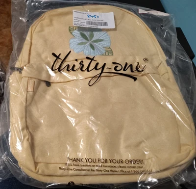 Treinta y un Mochila Relajada HoneyPot Cartera Bolso de Mano Nuevo Foto 1 de 3