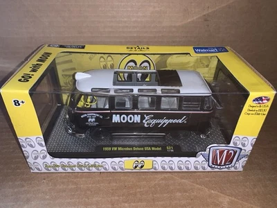 2017 M2 1959 VW Microbus Deluxe USA Diecast Metal Model New - Image 1 of 4