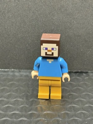 LEGO: Minecraft - Minifigura de Steve con patas doradas de 21162 Foto 1 de 4