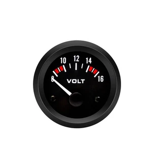2" 52MM Universal LED Voltmeter Voltage Gauge Panel Meter For Car Motorcycle - Picture 1 of 8