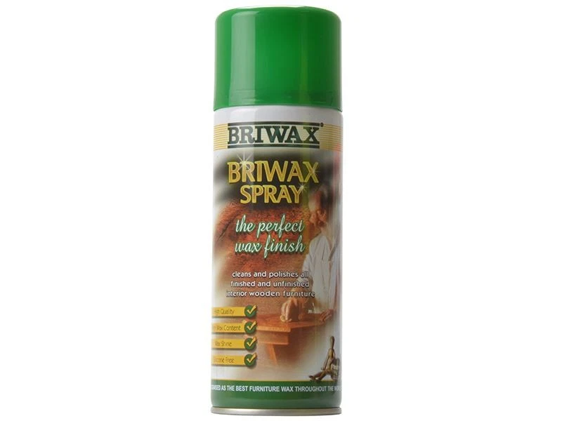 Briwax Spray Cera en Aerosol 400ml para Muebles de Madera - Imagen 1 de 1