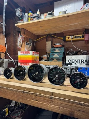 65-67 reacondicionado Porsche 911 912 OEM calibre verde conjunto 90274110212 G Foto 1 de 4