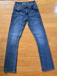 Wrangler Retro Herren Slim Bootcut Jeans Stil 10WLT77LY Größe 29x36 tatsächlich 26x33 - Bild 1 von 11