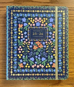 Rifle Paper Co Aug 2025 - Dec 2026 17-Month Academic Covered Spiral Planner NOB - Picture 1 of 24