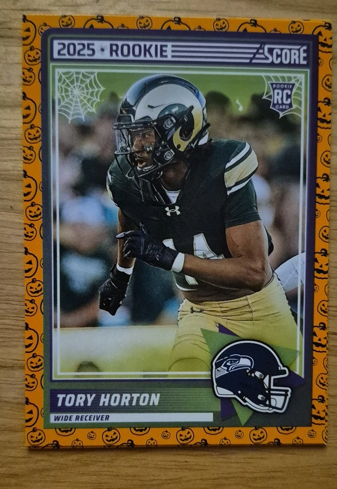 2025 Score - Rookies Tory Horton #58 Pumpkin (RC) - Image 1 of 1