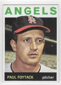 1964 Topps #149 PAUL FOYTACK Los Angeles Angels EX-EXMINT **free shipping** - Picture 1 of 2
