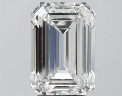 IGI Certified Lab Grown Diamond 1.90ct D Color VVS2 Emerald Cut Diamonds - Image 1 of 4