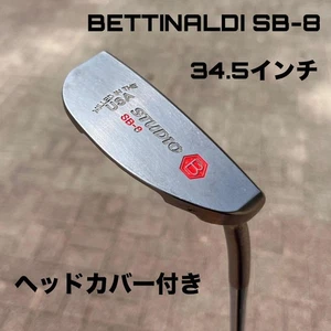 BETTINARDI SB 8 Putter 34.5 inches with Head Cover - Picture 1 of 12