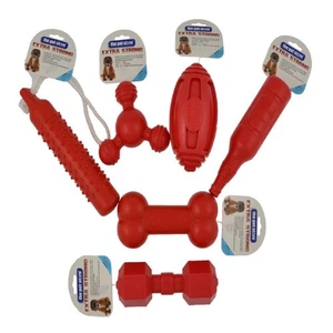 Strong Dog Toys Extra Strong TPR Tough Rubber Toys None Toxic Floats - Picture 1 of 7