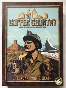 COPPER COUNTRY (2014) CMX Games New Open Box Unpunched Sealed Cards - Picture 1 of 3