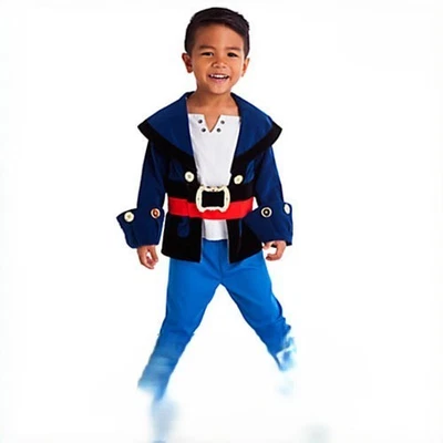 Disney Jake And Neverland Pirate Jacket & Pants Size 2T Costume - Image 1 of 4