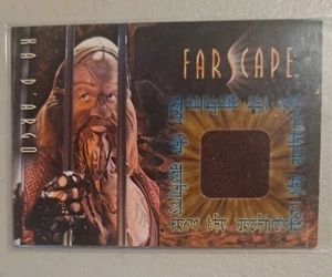 FARSCAPE SEASON 2 COSTUME CARD CC6 KA D'ARGO THIN VARIANT - Picture 1 of 2