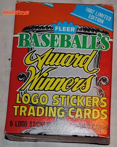 FLEER 1987 BASEBALLS AWARD WINNER'S LIMITED EDITION SET / MATTINGLY / RIPKIN JR - Bild 1 von 3