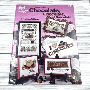 Libro Kooler Design Studio patrones de punto de cruz contados amantes del chocolate #3621 - Imagen 1 de 9