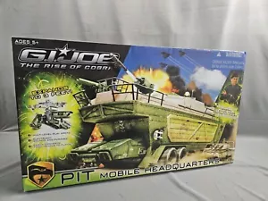 GI Joe Rise of Cobra 2009 Pit Mobile Headquarters nuevo sellado - Imagen 1 de 7