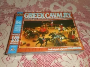 NEXUS 006-I, 1/72 GREEK CALVARY PLASTIC SCALE SOLDIERS, ORIGINAL ATLANTIC - Picture 1 of 3