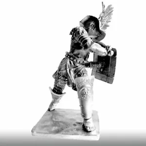Figura Gladiatore Tracio, 1° cenT 90mm Azione Soldati di latta fatti a mano. Non legati - Foto 1 di 1