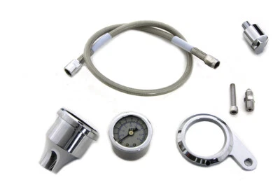 Kit de manómetro de presión de aceite Rocker Box para Harley Davidson Sportster XL 1991-2003 Foto 1 de 3