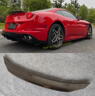 Alerón trasero de fibra de carbono real para Ferrari California T 2015-18 Foto 1 de 4