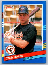 1991  Donruss #358 Chris Hoiles Baltimore Orioles