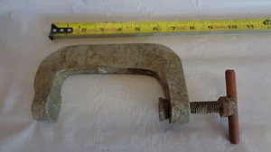 Aluminum Body 4.5" C Clamp *** LOT of 4 *** - Picture 1 of 4