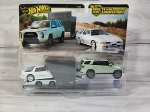 🔥Hot Wheels Premium Team Transport ‘18 Toyota 4runner & ‘89 Toyota Supra Hauler - Picture 1 of 2