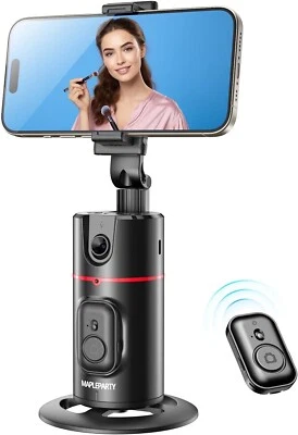 Auto Face Tracking Tripod, 360°Rotation Auto Tracking Phone Holder TikTok - Image 1 of 4