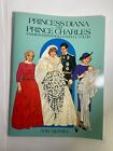 Vintage Princess Diana And Prince Charles Fashion Paper Dolls Tom Tierney 1985