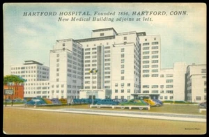 HARTFORD, CT HOSPITAL POSTCARD - Picture 1 of 1