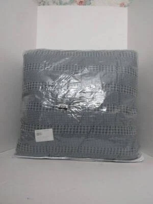 Edredón Pottery Barn de algodón nido de abeja, cambray Queen completo nuevo Foto 1 de 4