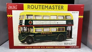 SUNSTAR - ROUTEMASTER OMNIBUS - SHILLIBEER/WATNEY- 1/24 SCALE MODEL BUS REF 2907 - Picture 1 of 7