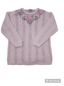 Vintage TOGETHER! Sweater Size L , Off White Cream Color. - Picture 1 of 12
