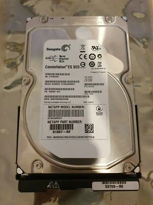 NetApp 51057-02 2TB 7K2 SED 3.5" Inch SAS2 6Gbps Seagate ST2000NM0021 1A9268-041 - Image 1 of 2