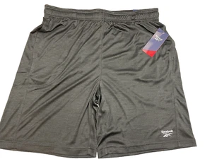 REEBOK HERREN SCHWARZ HEATHER CRUZ KURZ GRÖSSE XL - Bild 1 von 12