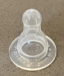 Dr Brown Natural Flow Standard Silicone Bottle Nipple Level 1 - Picture 1 of 2