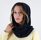 Snoods For Ladies Luxury Handmade With Cashmere & Merino Wool In 4 Colours