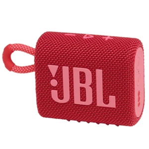 JBL GO 3 Portable Bluetooth Waterproof Speaker - Red - Picture 1 of 2