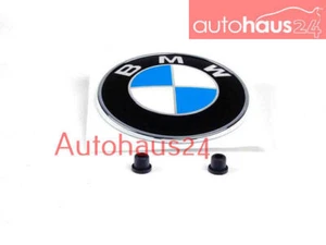 BMW E92 3 SERIES 328I 335I COUPE EMBLEM ROUNDEL TRUNK LID W/ GROMMETS GENUINE - Picture 1 of 4