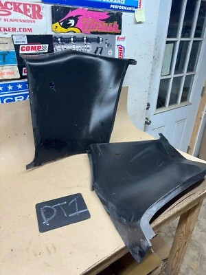 1969 1970 MUSTANG КУПЕ ЗАДНИЙ ЧЕТВЕРТЬ ОКНА ДВЕРИ ПАНЕЛИ ПАРУСА ОТДЕЛКИ КРЫШКИ ПАРА 69 - Изображение 1 из 4