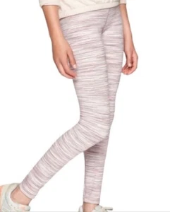 Athleta Girl Space dye Pink Chit Chat Leggings Athletic Youth Size L 12 - Picture 1 of 8
