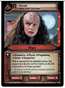 STAR TREK CCG 2E PREMIERE RARE KARTE KURAK 1R308 ex - Bild 1 von 1