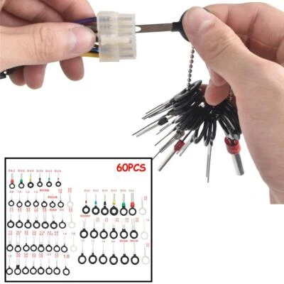 Motorcycle Removal Key Tool Set Wire Harness Plug Crimp Connector Pins Terminals - Изображение 1 из 4