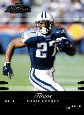 2002 Playoff Prestige Eddie George #142 - Image 1 of 2