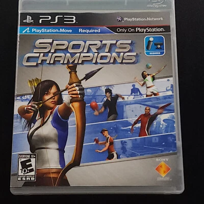Sports Champions PS3 CIB, Manual Included, Multi-Sport Game with Move Support - Image 1 of 4