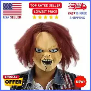 Gruselige Halloween Horror Masken: Latex Masken für Erwachsene & Kinder, Kostümparty Spaß - Bild 1 von 8