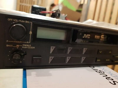 VINTAGE JVC Autoradio mit Cassette - Bild 1 von 4