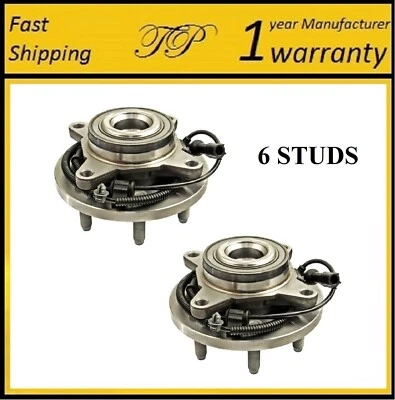 Front Wheel Hub Bearing Assembly For LINCOLN NAVIGATOR/FORD F-150/LOBO...PAIR - Imagem 1 de 3