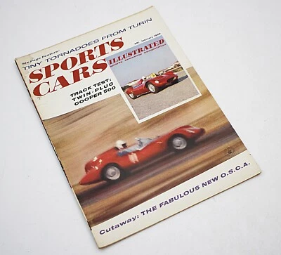 SPORTS CARS ILLUSTRATED Magazine February 1959 Cooper 500 Plus More Hot Rods - Image 1 of 3