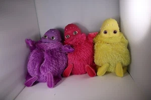 Boohbah Bean Bag 7” Plush Ragdoll Vintage 2004 Lot of 3 Tested Works - Picture 1 of 9